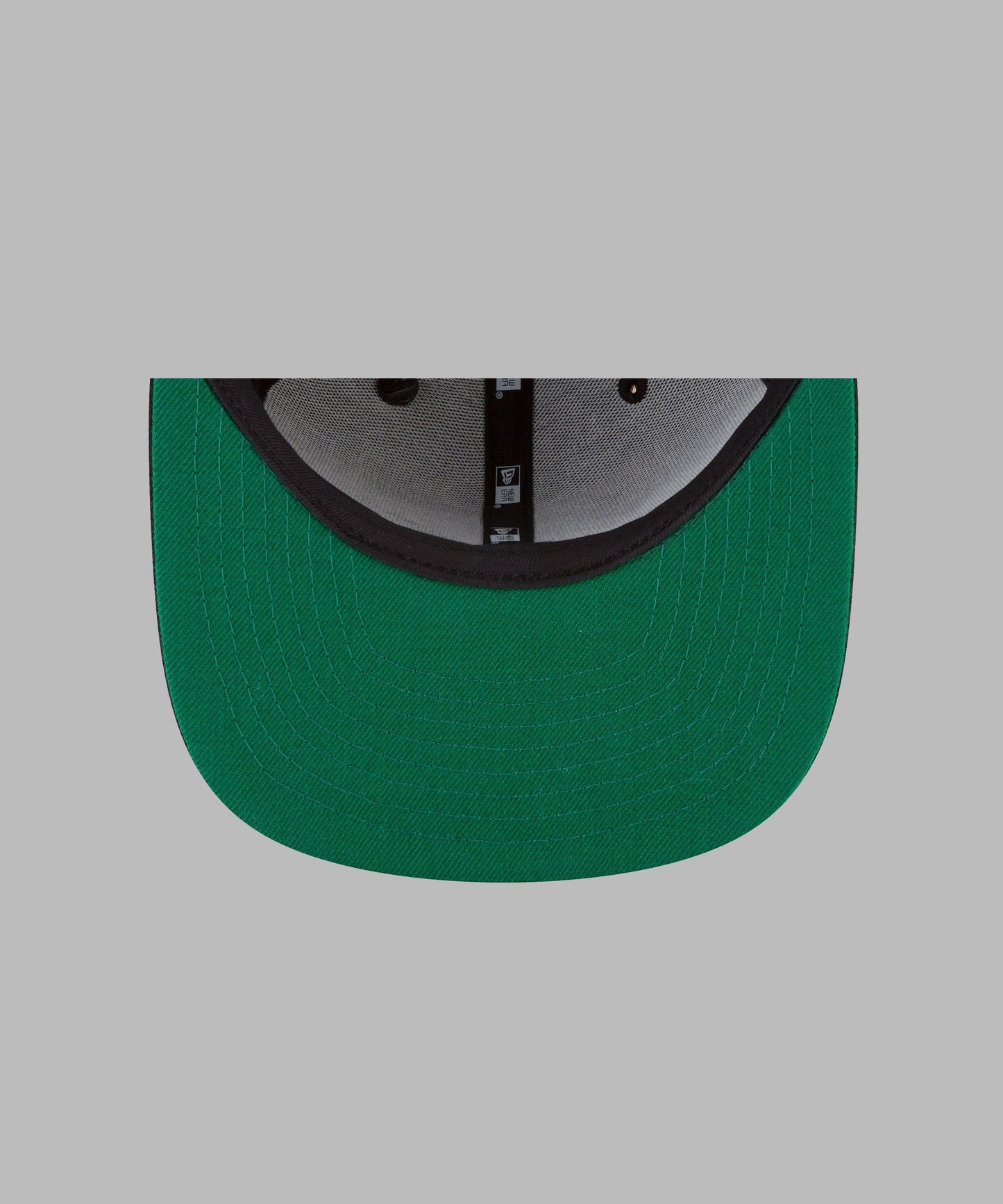 The Crown Old School Snapback w/ Green Visor - Panama Hat