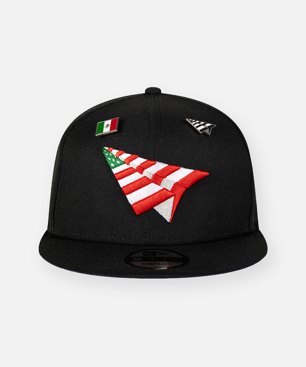 Mexico Black Crown 9FIFTY Snapback Hat