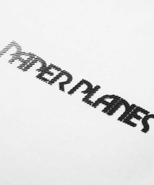 CUSTOM_ALT_TEXT: PAPER PLANES silicone HD print on chest - Paper Planes Tee, color White.