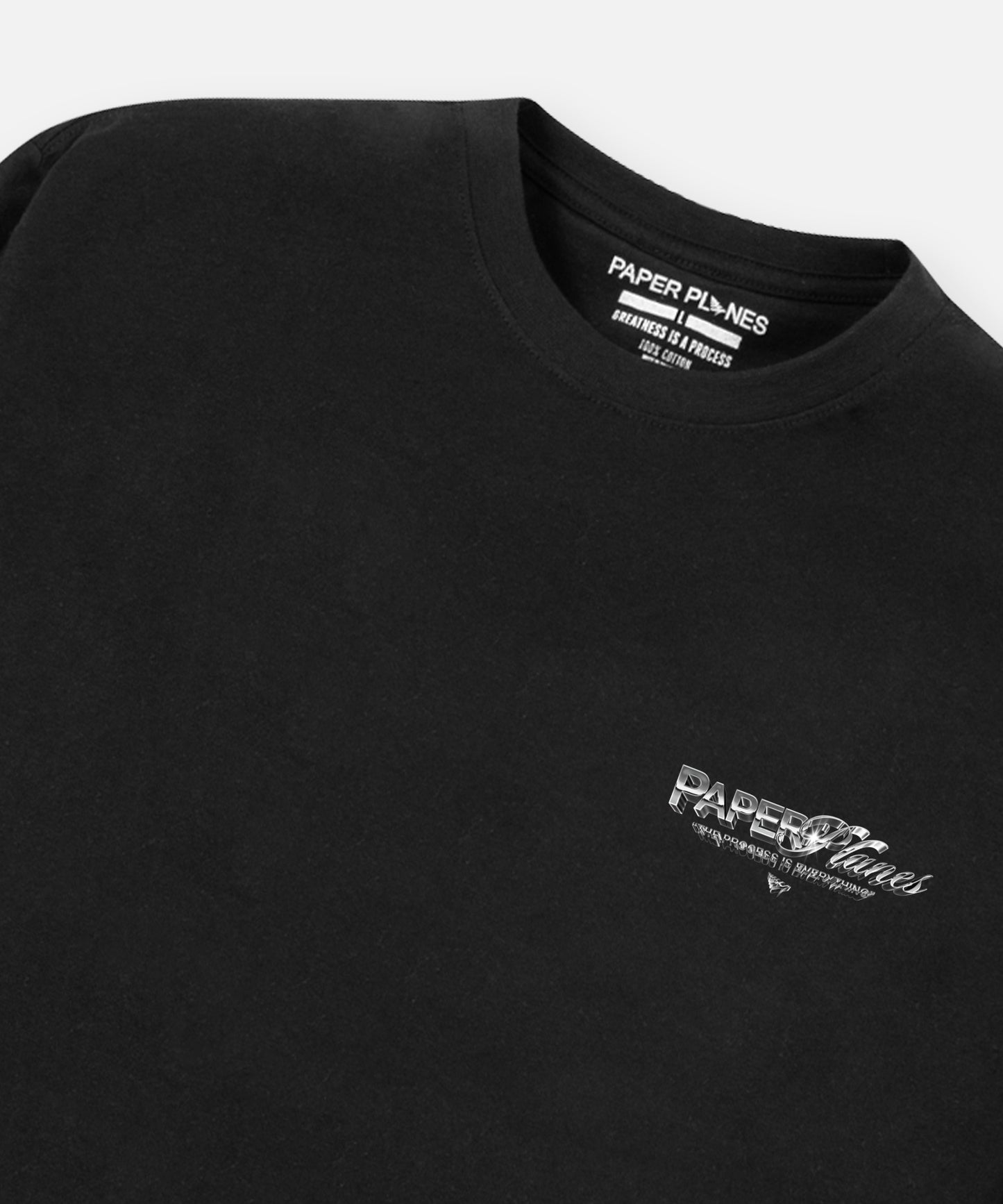 Chrome Finish Long Sleeve Tee