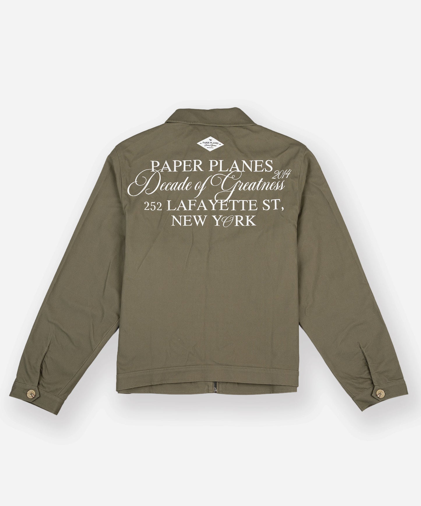 Planes Year 10 Canvas Jacket