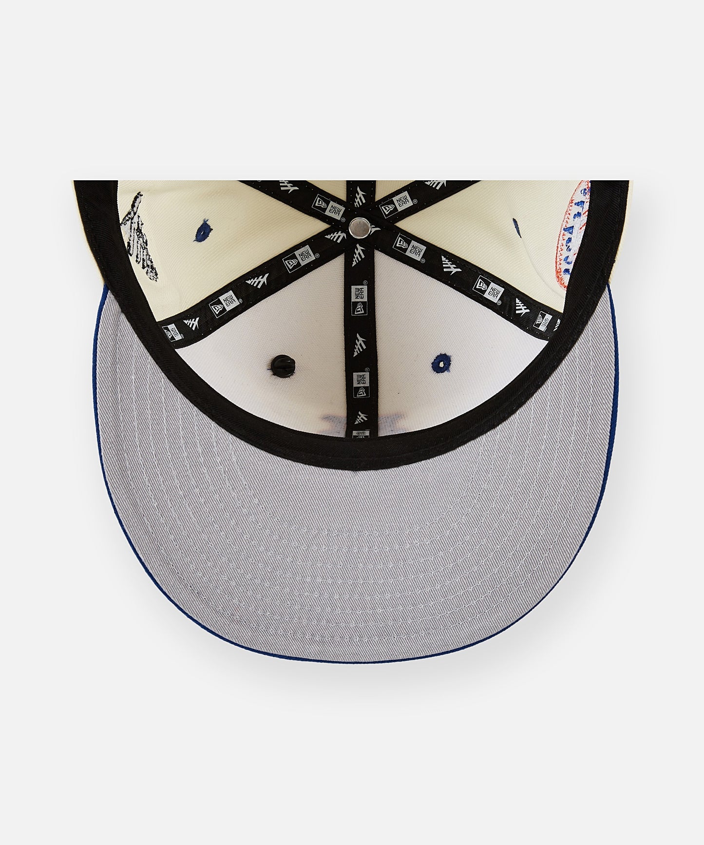 Planes x New York Mets Chrome White 9Fifty Snapback