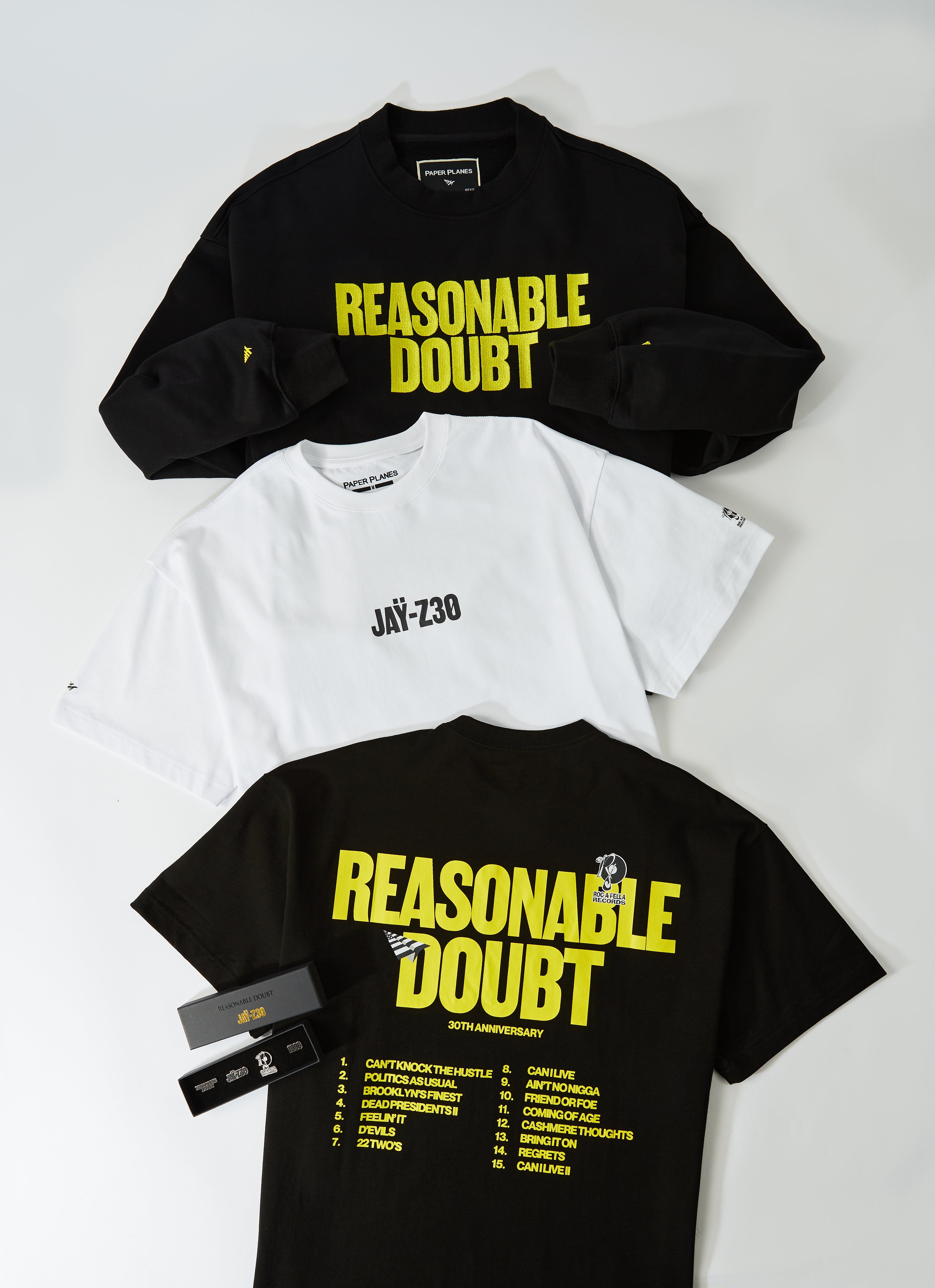 Reasonable Doubt 30th Anniversary – Paper Planes