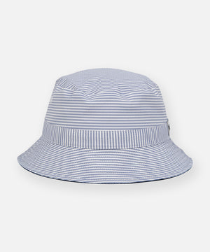 Reversible Seersucker Bucket Hat