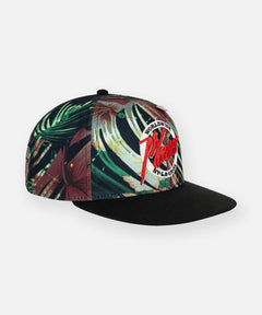  Right angled view of Paper Planes Infrared Palm Snapback Hat.