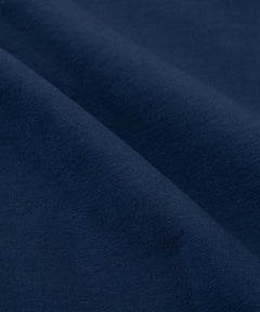  Fabric closeup on Paper Planes Chromatic Crewneck Sweatshirt color Naval Academy.