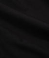 CUSTOM_ALT_TEXT: Fabric closeup on Paper Planes Stash Box Hoodie, color Black.