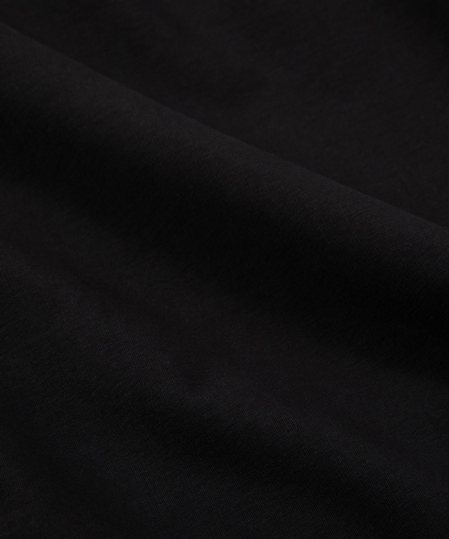 CUSTOM_ALT_TEXT: Fabric closeup on Paper Planes Stash Box Hoodie, color Black.