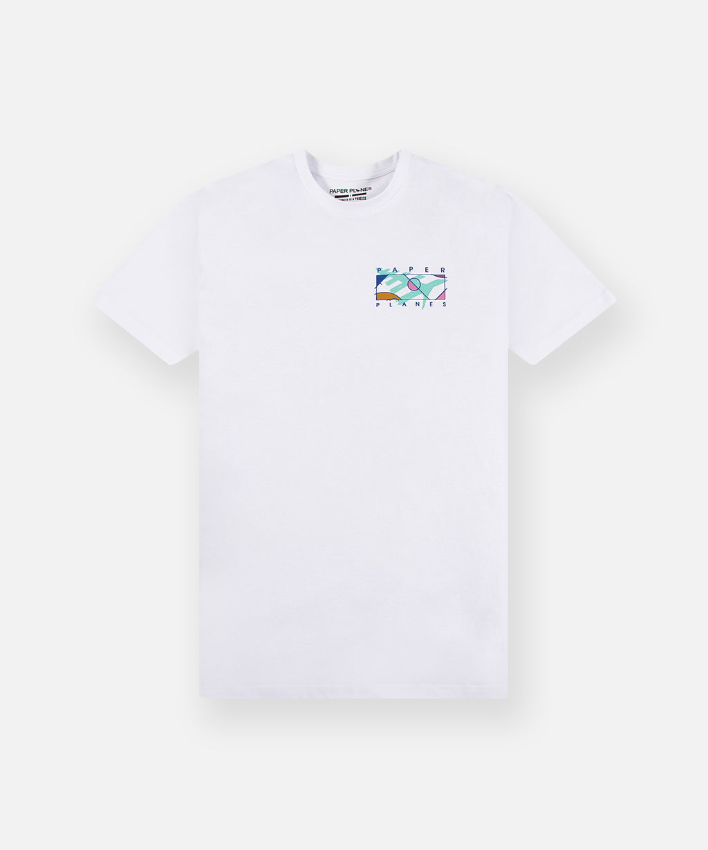  Paper Planes The Paint Tee, color White.