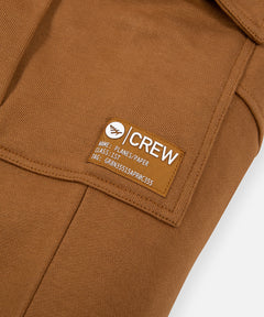  Silicone-printed patch on Paper Planes Super Cargo Sweatpant, color Rubber.