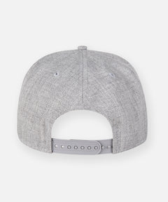 Grey Boy Crown Old School Snapback Hat_For Men_3