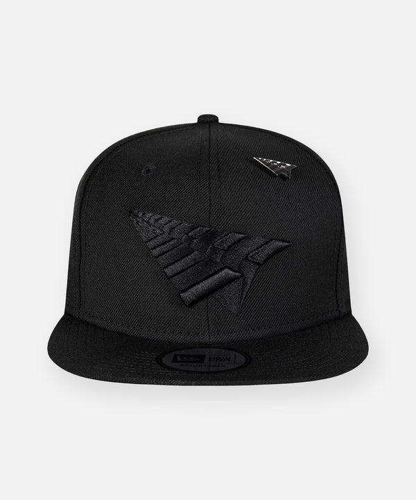 Blackout Crown Old School Snapback Hat - Main Image