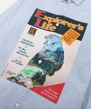 Explorer's Life Denim Shirt