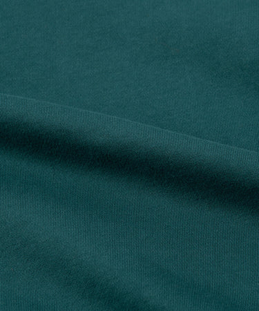 CUSTOM_ALT_TEXT: Fabric closeup on Paper Planes Rivers of Joy Crewneck Sweatshirt.