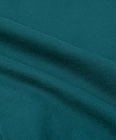  Fabric closeup on Paper Planes Crest Hoodie, color Atlantic Deep.