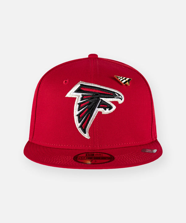 Paper Planes x Atlanta Falcons Team Color 59Fifty Fitted Hat