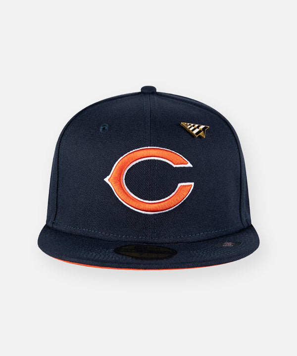 Paper Planes x Chicago Bears Team Color 59Fifty Fitted Hat