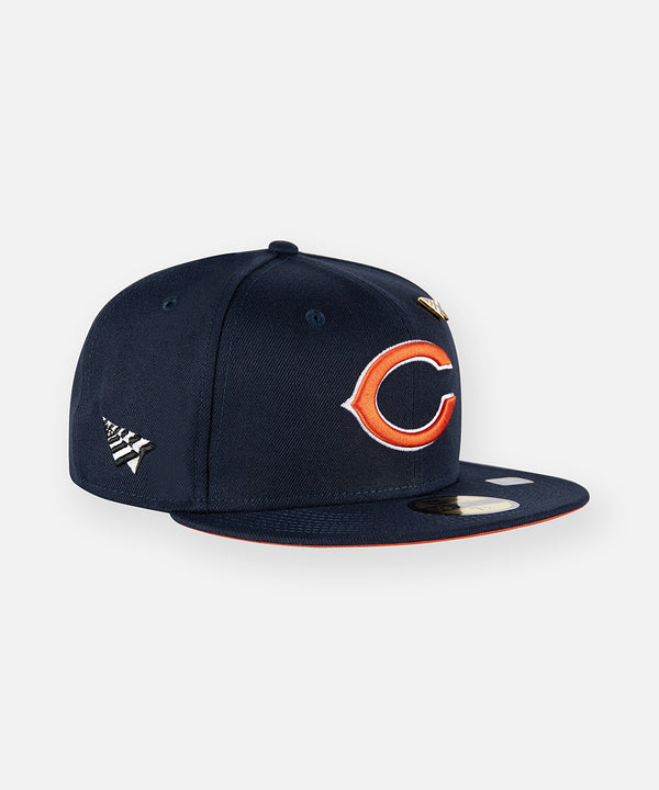 Paper Planes x Chicago Bears Team Color 59Fifty Fitted Hat