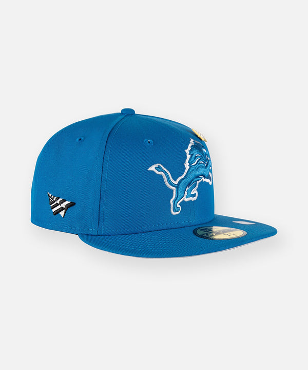 Paper Planes x Detroit Lions Team Color 59Fifty Fitted Hat