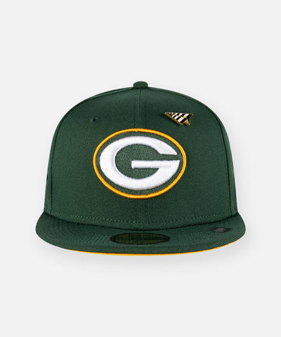 Paper Planes x Green Bay Packers Team Color 59Fifty Fitted Hat
