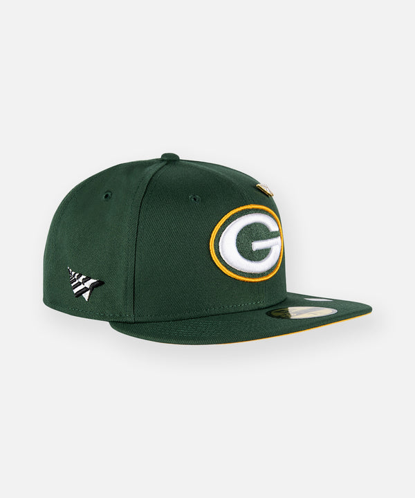 Paper Planes x Green Bay Packers Team Color 59Fifty Fitted Hat