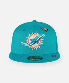 Paper Planes x Miami Dolphins Team Color 59Fifty Fitted Hat_For Men_1