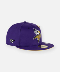 Paper Planes x Minnesota Vikings Team Color 59Fifty Fitted Hat_For Men_2