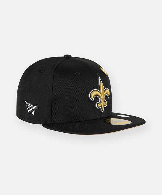 Paper Planes x New Orleans Saints Team Color 59Fifty Fitted Hat