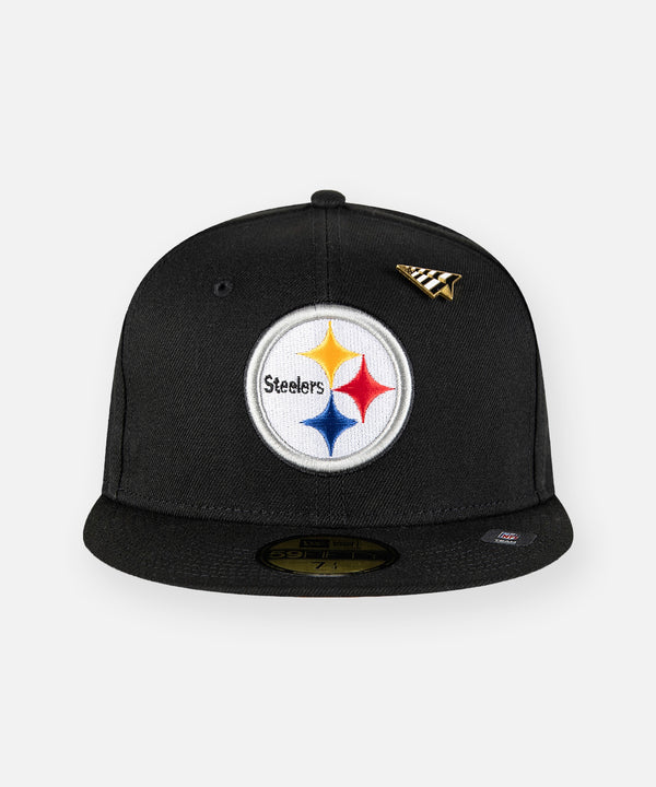 Paper Planes x Pittsburgh Steelers Team Color 59Fifty Fitted Hat