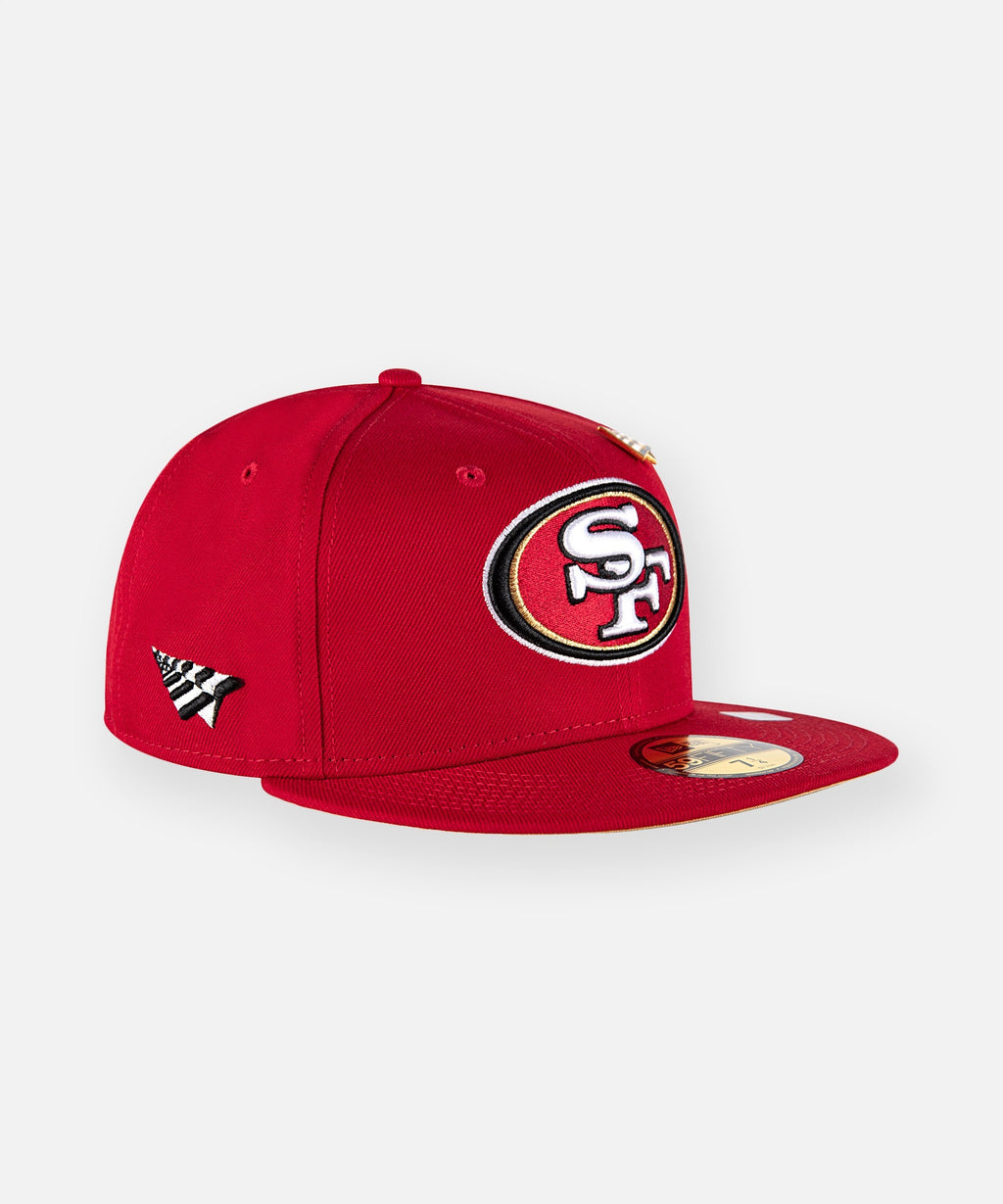 Paper Planes x San Francisco 49ers Team Color 59Fifty Fitted Hat_For Men_2