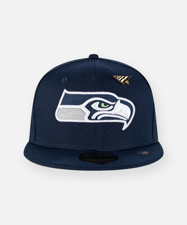 Paper Planes x Seattle Seahawks Team Color 59Fifty Fitted Hat