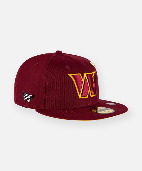 Paper Planes x Washington Commanders Team Color 59Fifty Fitted Hat