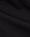 CUSTOM_ALT_TEXT: Fabric closeup on Paper Planes Flare Cargo Pant, color Black.