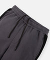 CUSTOM_ALT_TEXT: Elasticated waistband with  interior exit drawcord on Paper Planes Dream Lab Sweatpant, color Asphalt.