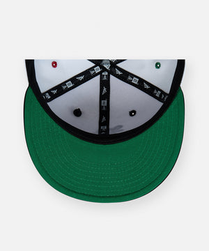 P's 9FIFTY Snapback W/ Green Undervisor Hat