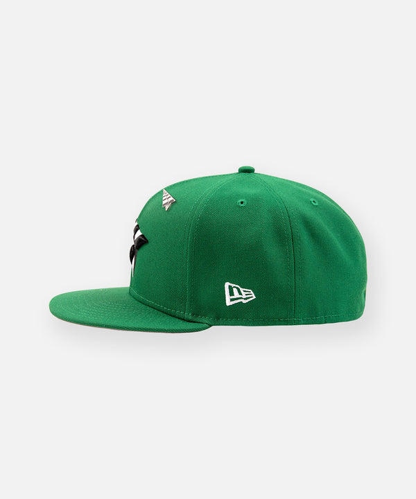 Kelly Green Crown 9FIFTY Snapback Hat