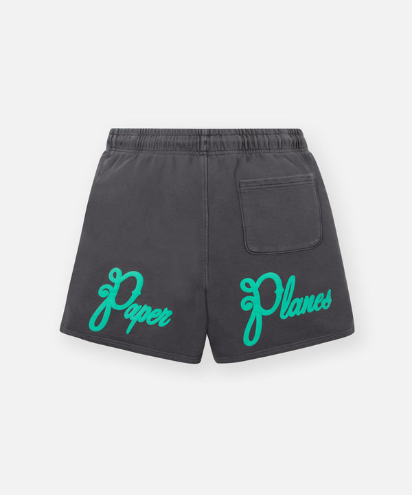 Script Logo Puff Print Short