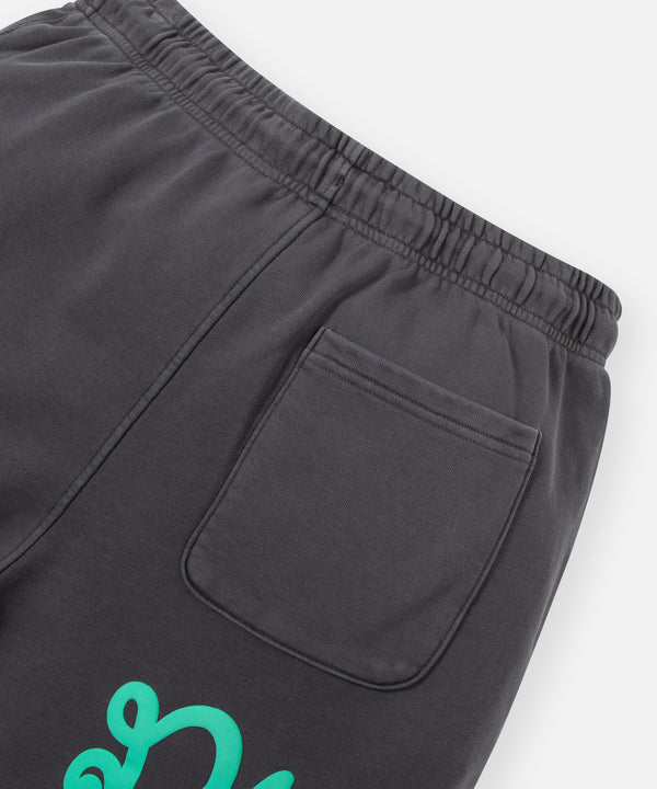Script Logo Puff Print Short