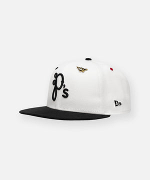 P's 59FIFTY Fitted W/ Green Undervisor Hat