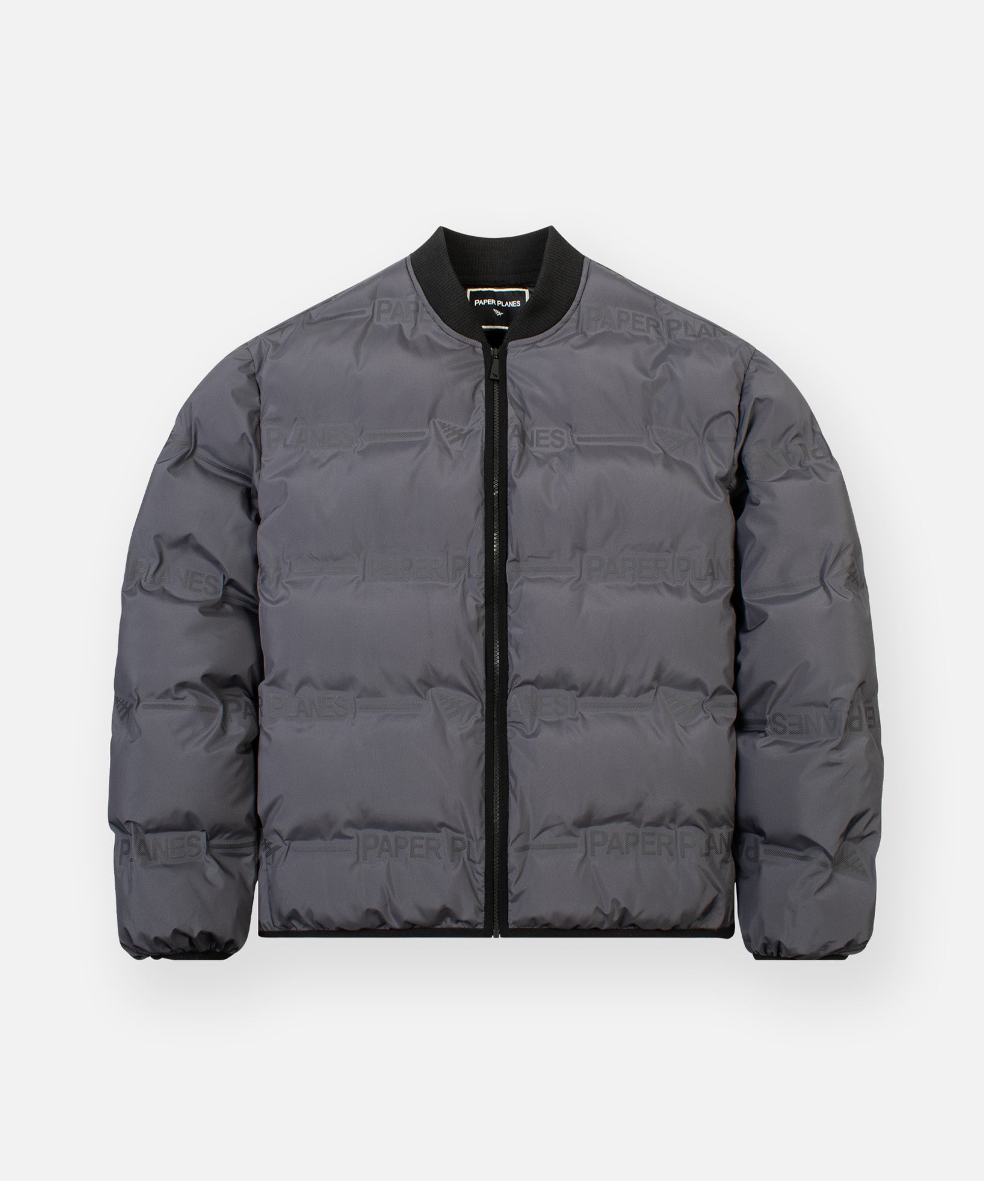 Embossed Puffer Jacket Paper Planes