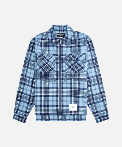 Continental Flannel Shirt Jacket