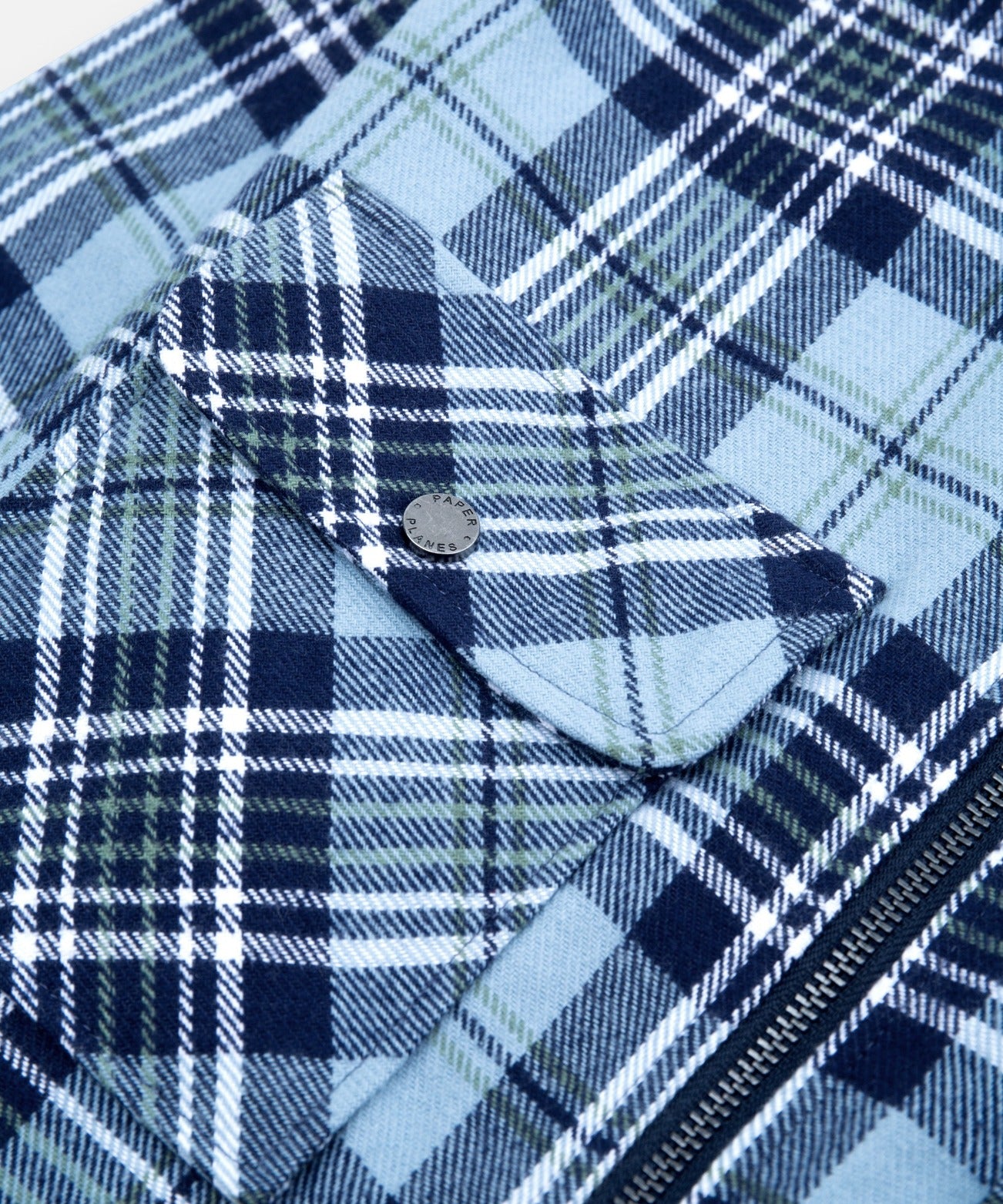 Continental Flannel Shirt Jacket