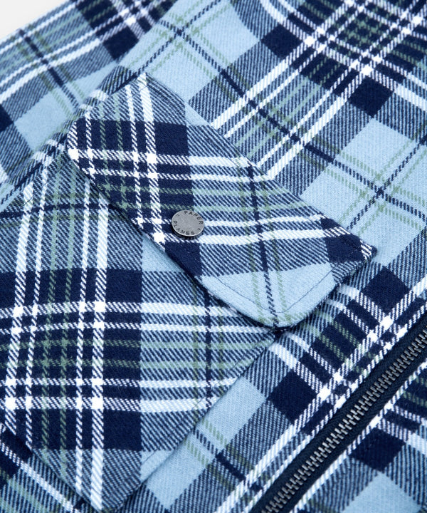 Continental Flannel Shirt Jacket