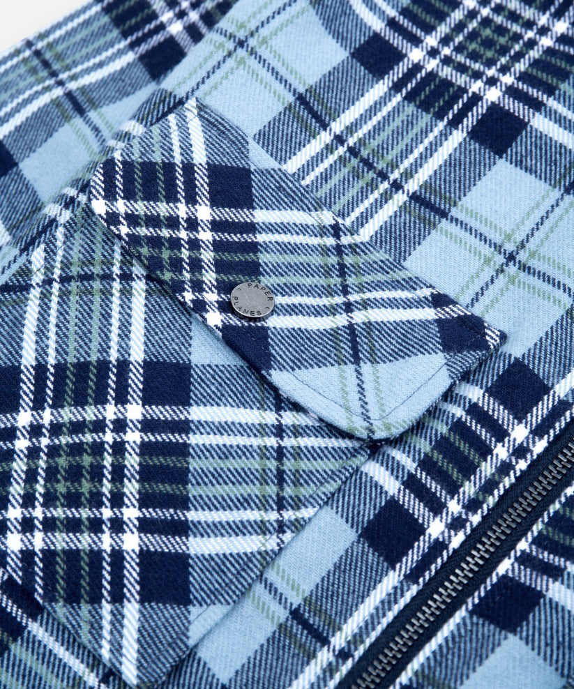 Continental Flannel Shirt Jacket