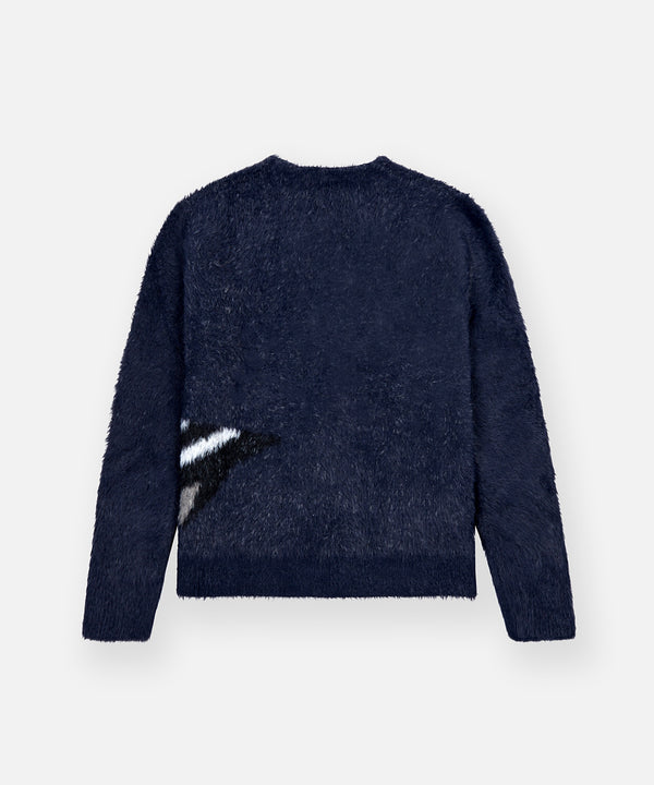Paper Planes Fuzzy Cardigan