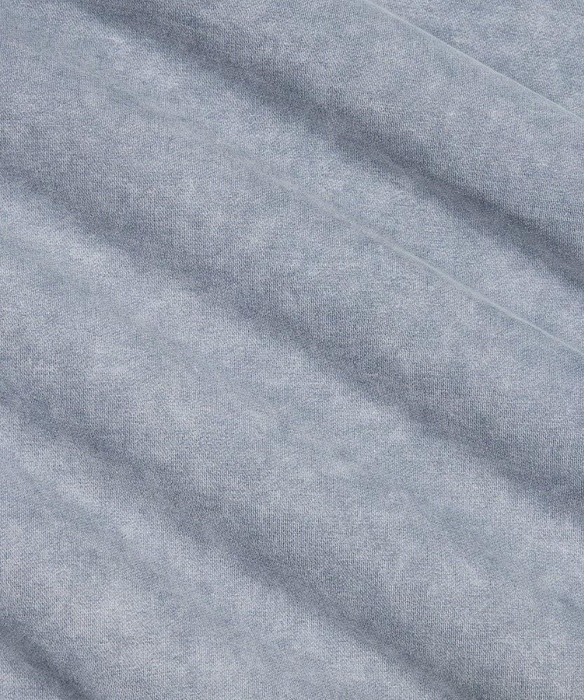 Snow Wash Open Bottom Crewneck