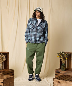 Continental Flannel Shirt Jacket