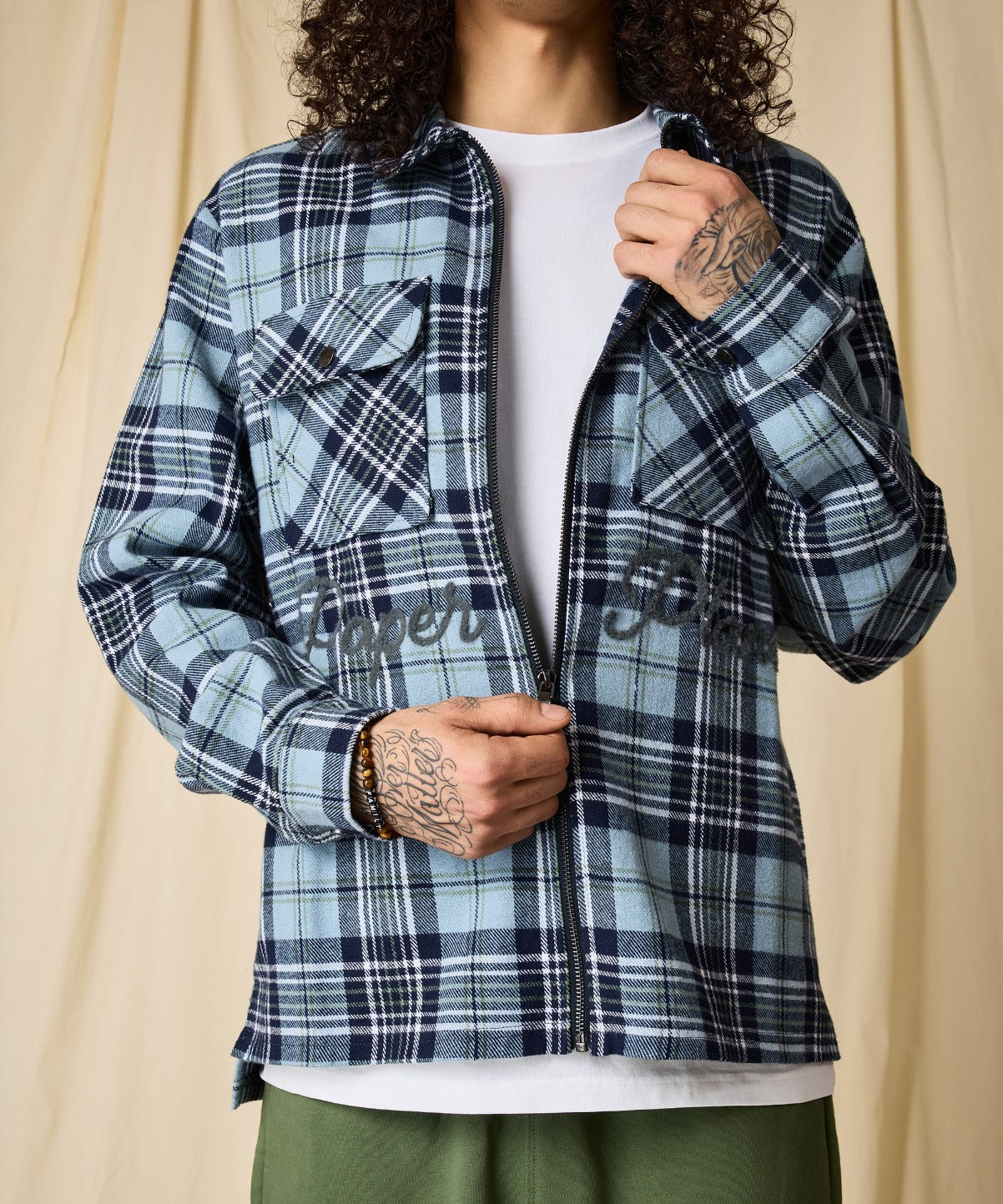 Continental Flannel Shirt Jacket