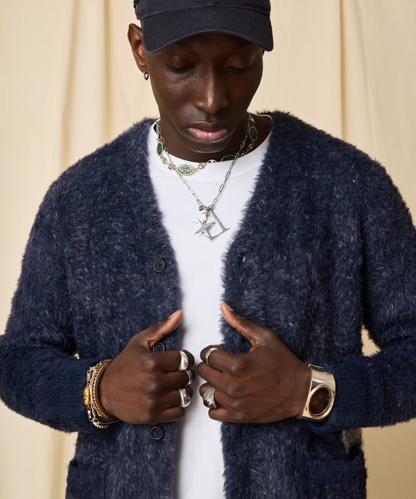 Paper Planes Fuzzy Cardigan