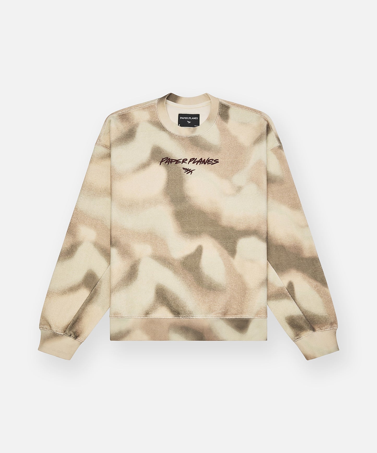 Airbrushed Camo Crewneck